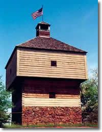 Fort Hawkins is located in the First Ward